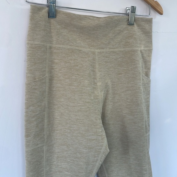 Abercrombie & Fitch Heather Light Tan Leggings Medium - Picture 11 of 17
